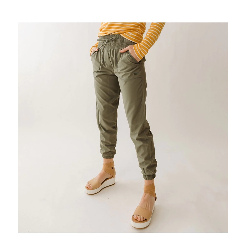 Albion Fit - Olive Destination Joggers, XL